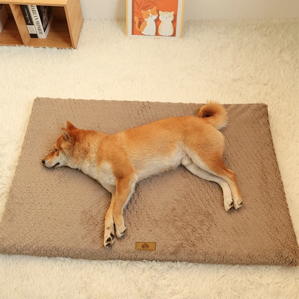 Lit orthopédique mousse 3D impérméable chien – Grande taille