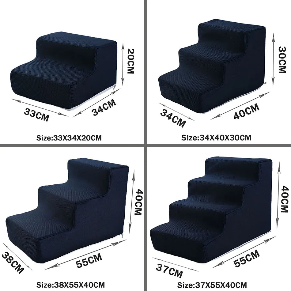 Escalier détachable chien chat – Accès canapé lit, antidérapant