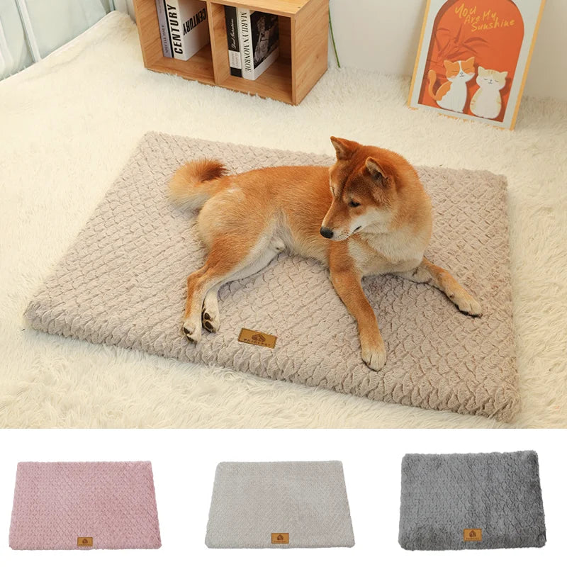 Lit orthopédique mousse 3D impérméable chien – Grande taille