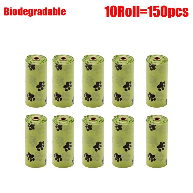 Sacs déjections biodégradables chien avec distributeur