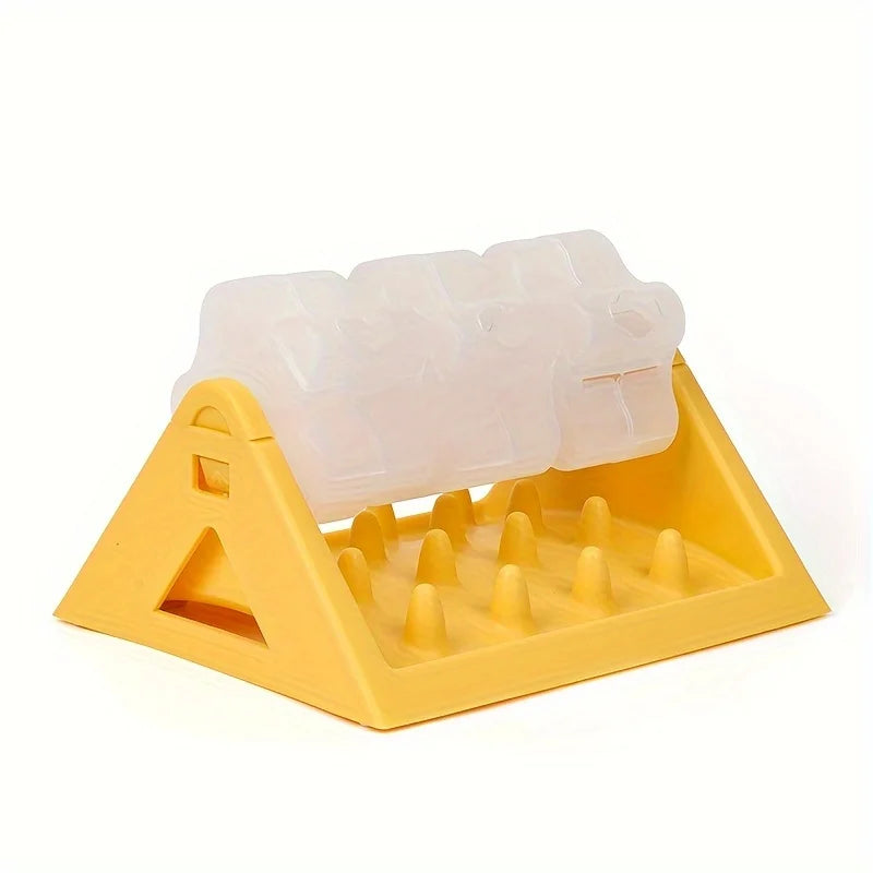Jouet distributeur croquettes interactif chien – Anti-glouton