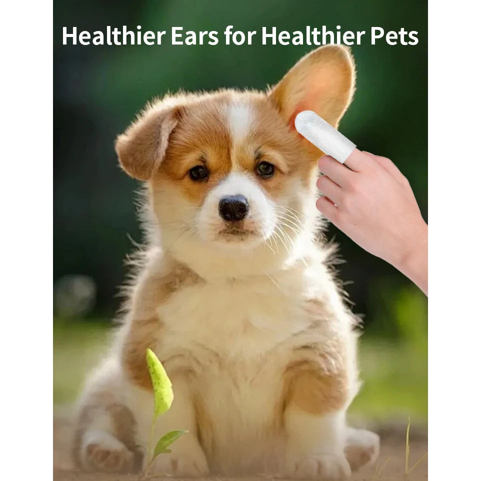 Lingettes nettoyantes oreilles chien chat – Soin hygiène