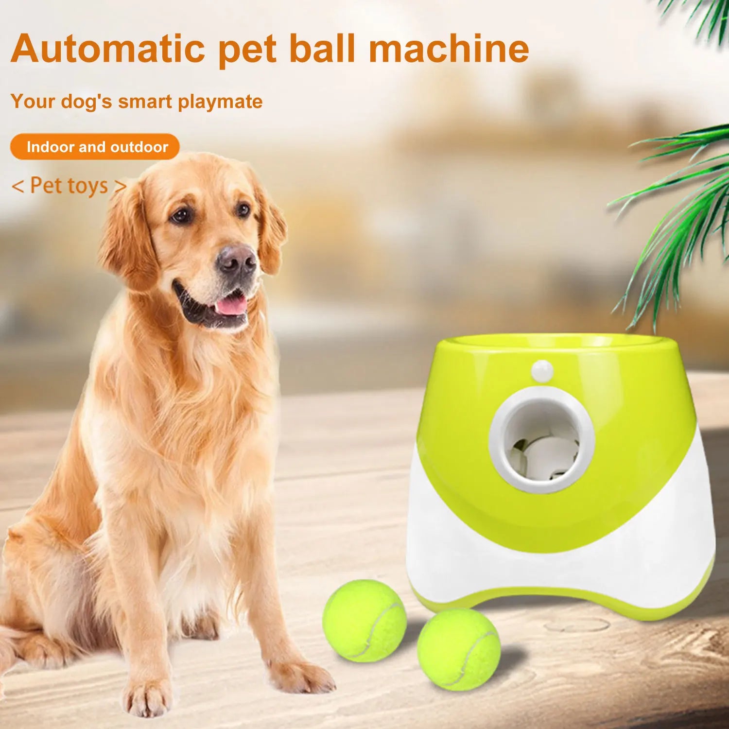 Lance-balles automatique rechargeable chien – Jeu interactif