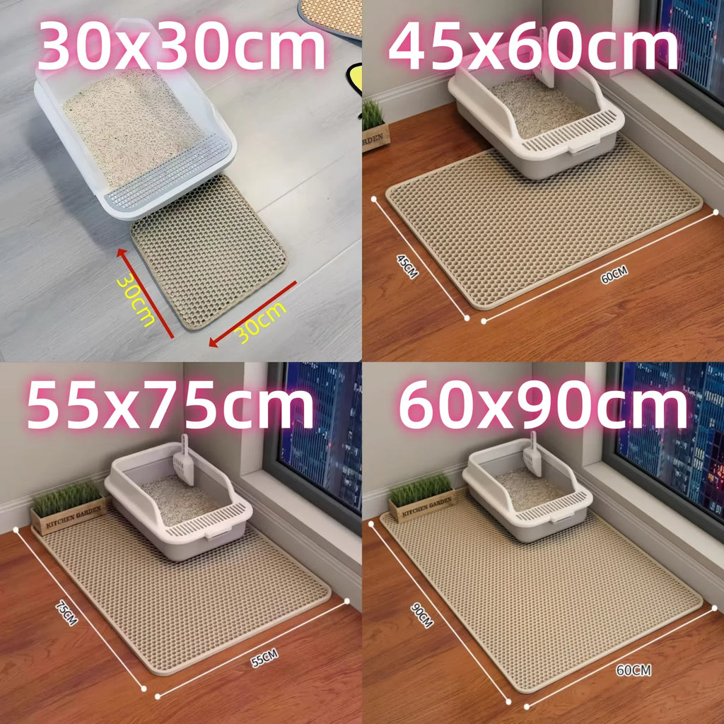 Tapis litière impérméable extra-large – Anti-débordement