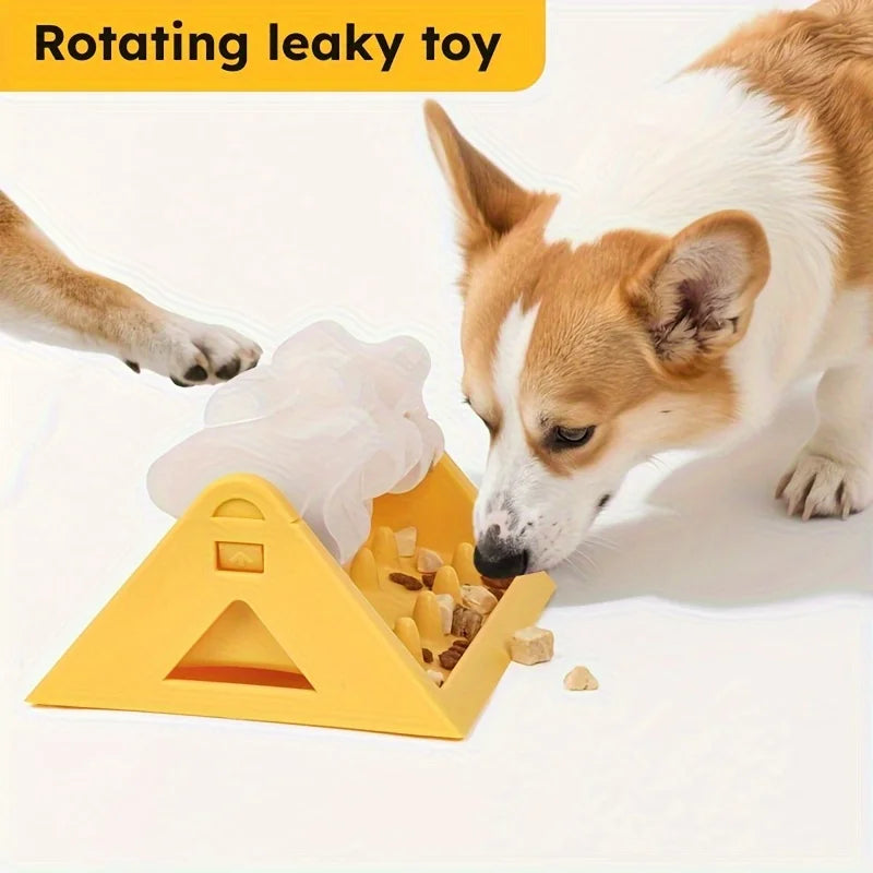 Jouet distributeur croquettes interactif chien – Anti-glouton