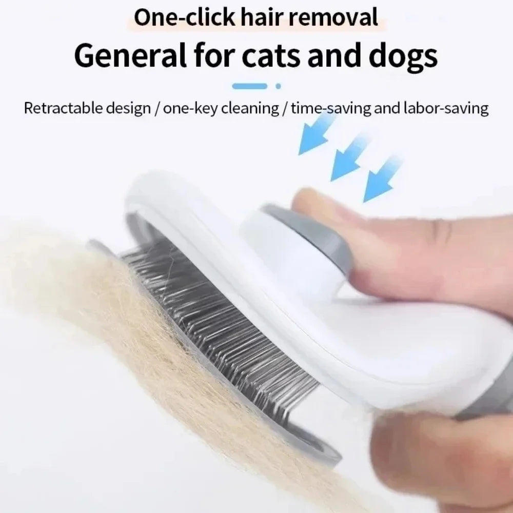 Brosse toilettage chien poils longs – Démêlage, acier inoxydable