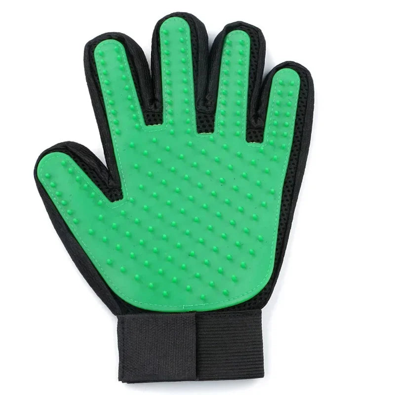 Gants toilettage silicone chien chat – Massage, démêlage doux