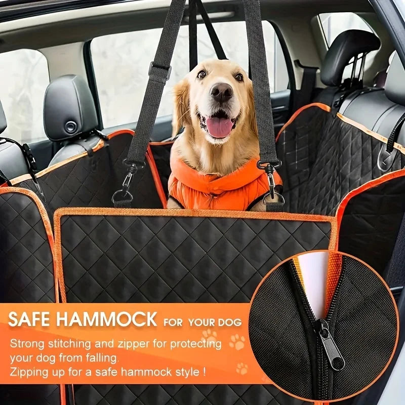 Housse siège voiture chien impérméable – Protection banquette arrière