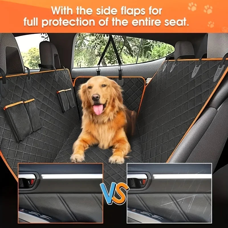 Housse siège voiture chien impérméable – Protection banquette arrière