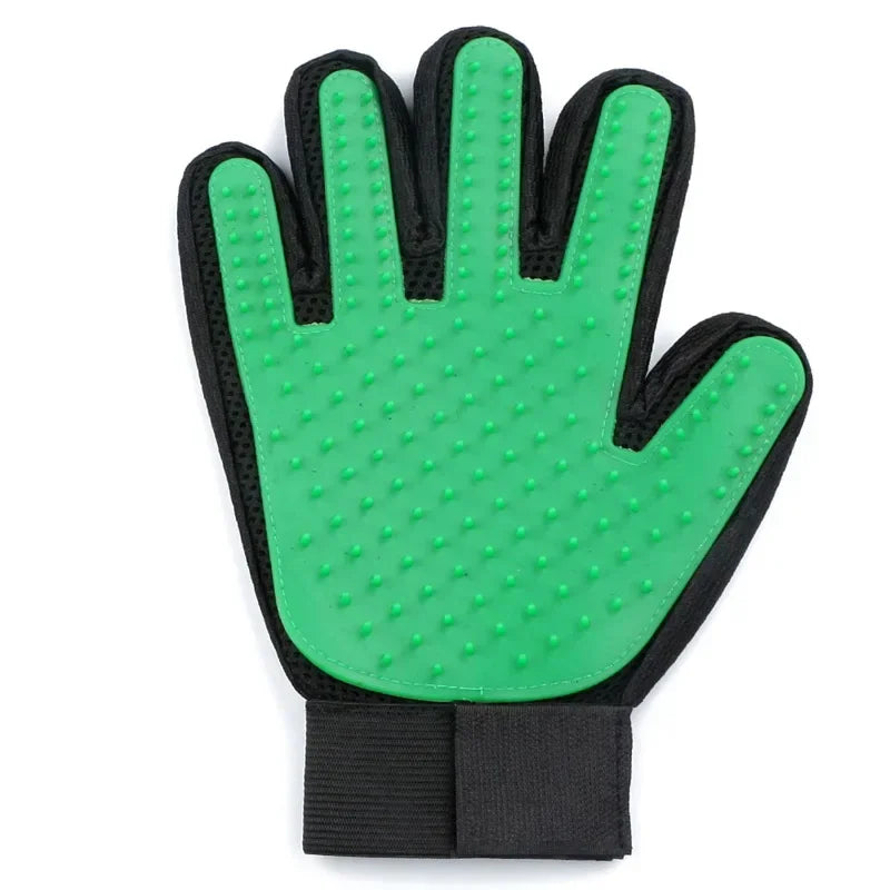 Gants toilettage silicone chien chat – Massage, démêlage doux