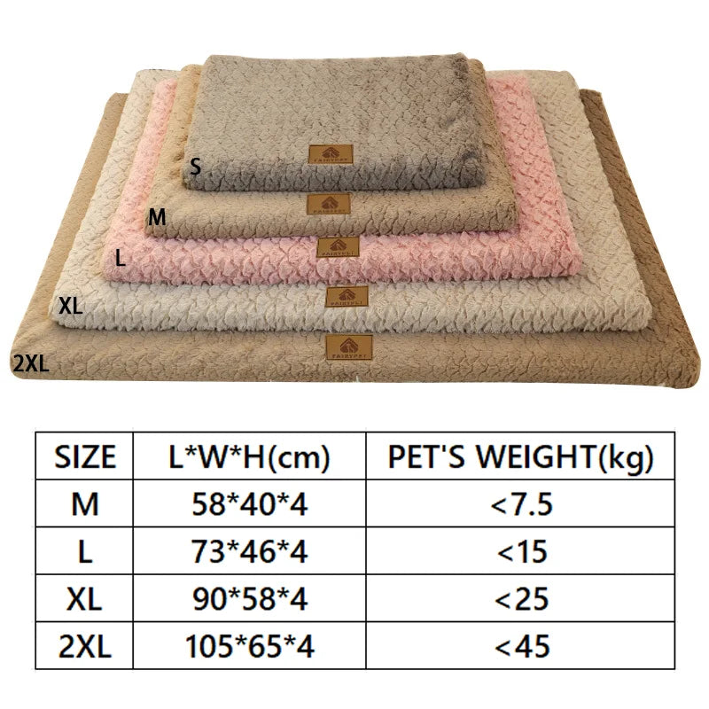 Lit orthopédique mousse 3D impérméable chien – Grande taille