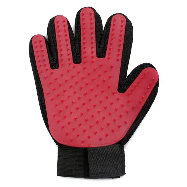 Gants toilettage silicone chien chat – Massage, démêlage doux